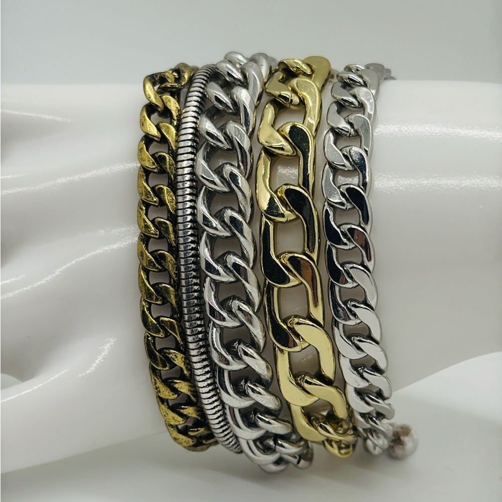 Jenny Bird two tone bracelet
